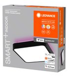 Orbis Backlight Plafondlamp 35x35 cm WiFi RGB Dimbaar 2800 lm 28W Zwart