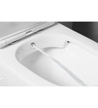 Paco Staand Toiletpot Met Bidetdouche 38,0x61,0 cm Keramiek Wit