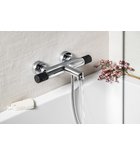 Sapho Solaris Wand badmengkraan (Chroom / Mat Zwart)