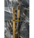 Sapho Glijstang 68 cm Mat Goud