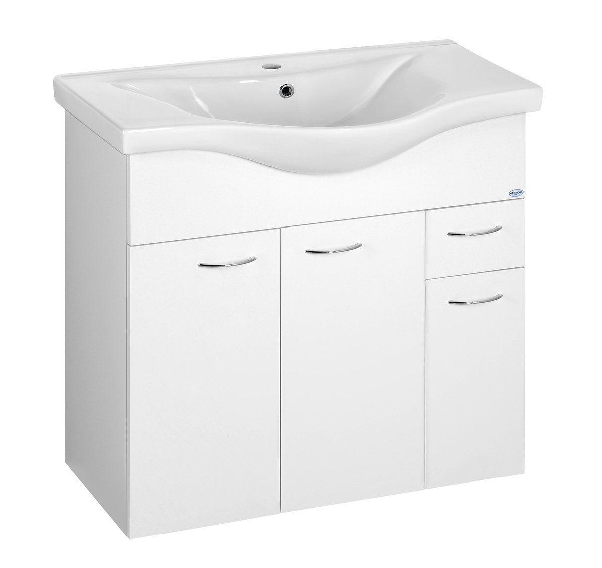 Sapho Keramia Fresh Badmeubel 75x35x75 Cm Wit