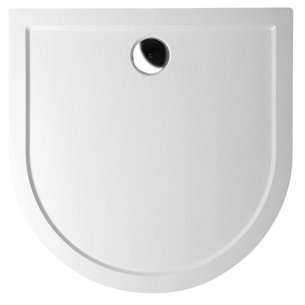 ISA 90x90 D-vorm bovenaanzicht