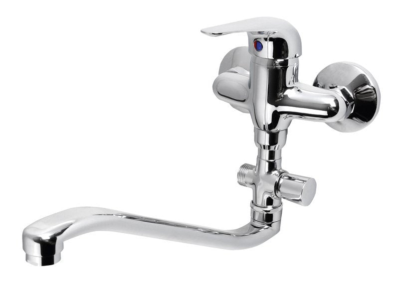 Aqualine Aqualine 35 Inbouw Wastafelkraan Chroom