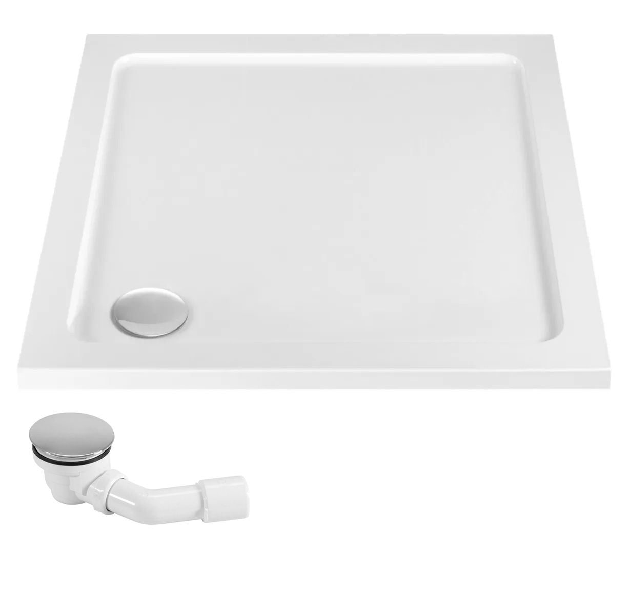 Douchebak Rea Savoy Wit 90 x 90
