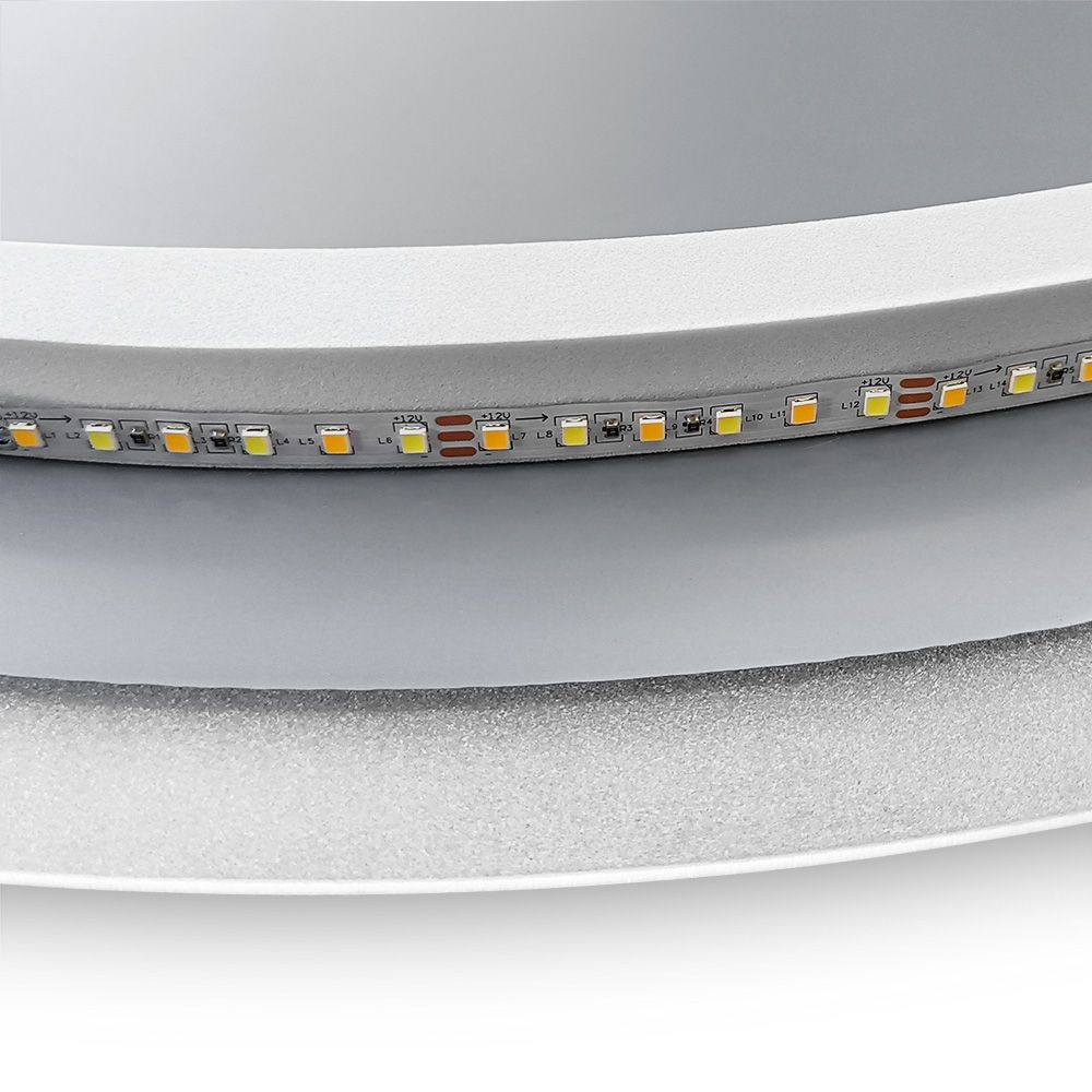 Detailweergave Rea Wandspiegel FFJ50 badkamerspiegel Wit