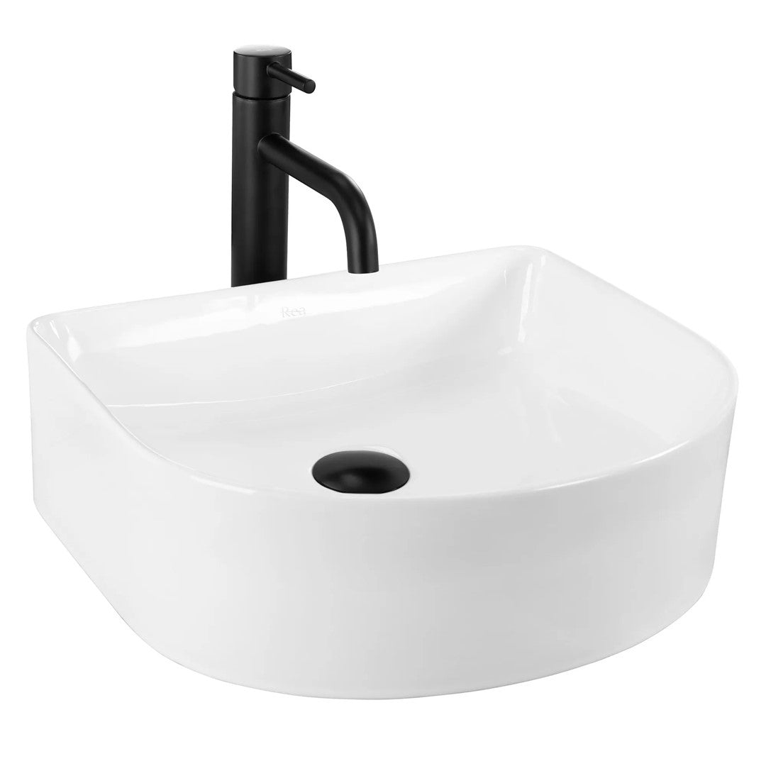 Opzetwastafel Rea Clara Ovaal Keramiek