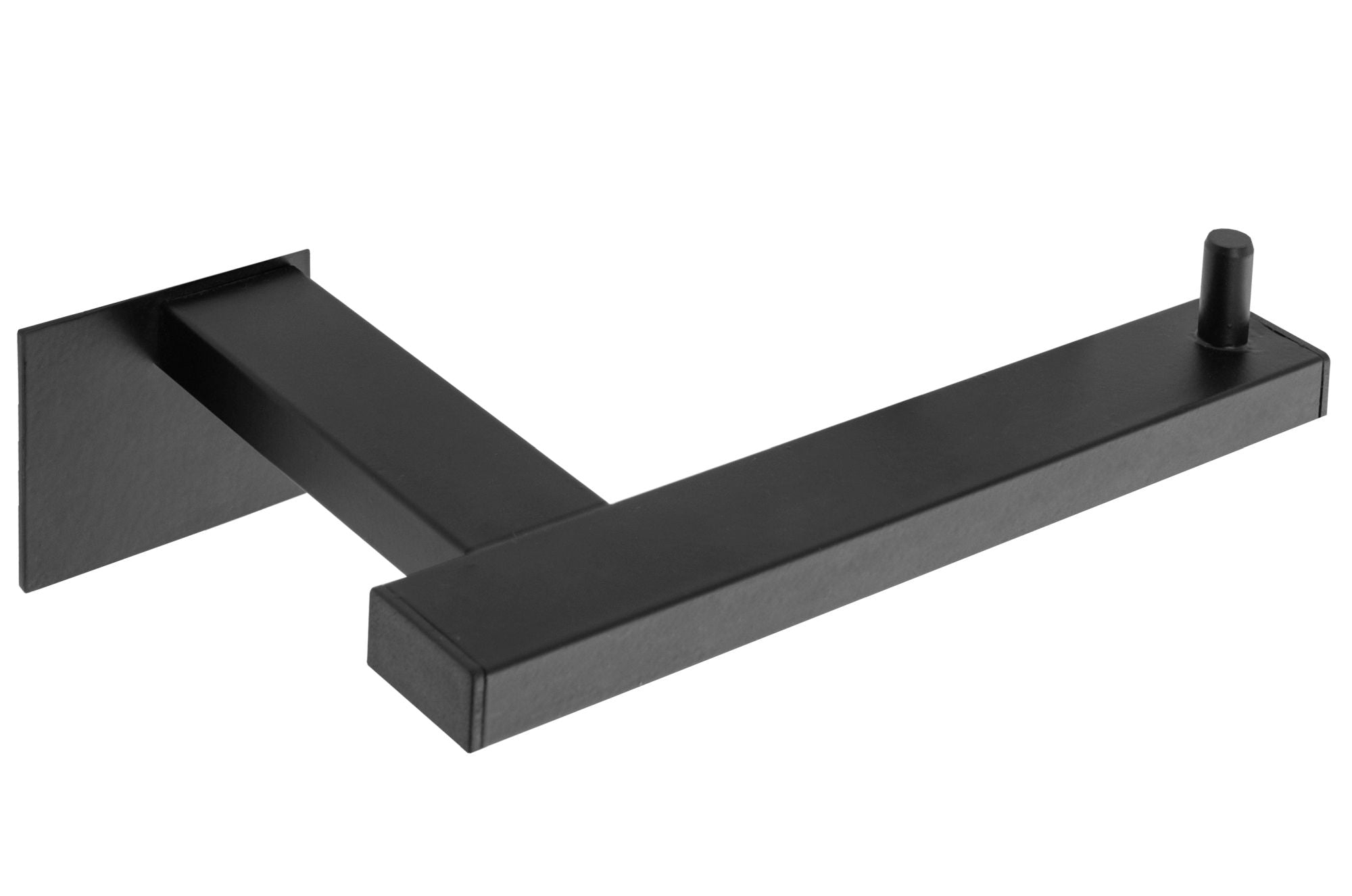 Zwarte mat 392599 Toiletpapierhouder