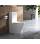 Fein Staand Toiletpot Rimless 36,0x61,0 cm Keramiek Wit