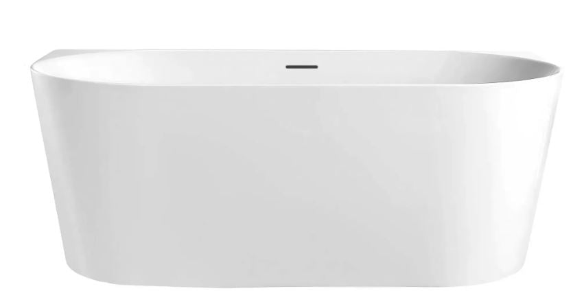 Rea Halfvrijstaand Bad Capri Slim 150 x 75 x 58 cm