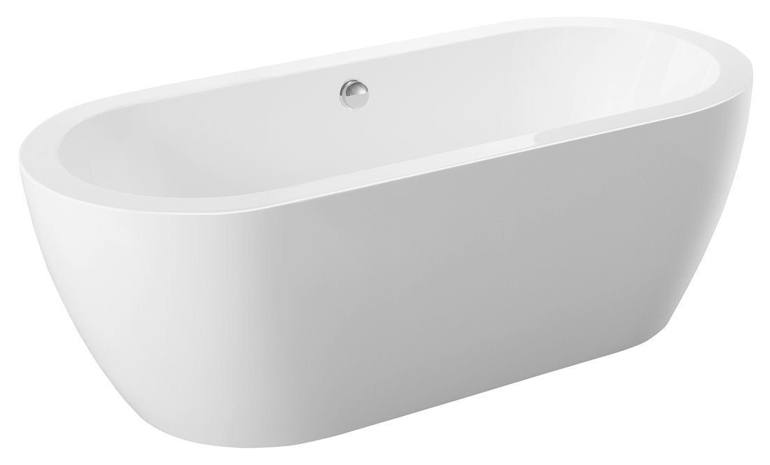 SAMIRA Vrijstaand Ligbad 173x78x59 Wit