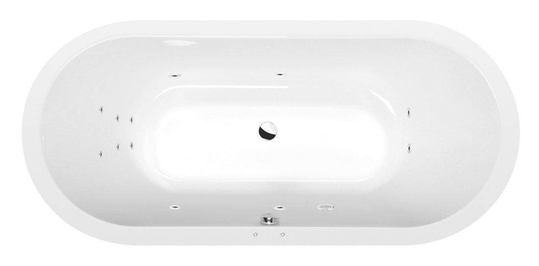 Viva O Whirlpoolbad 185x80 Attraction Hydro - Afbeelding 1