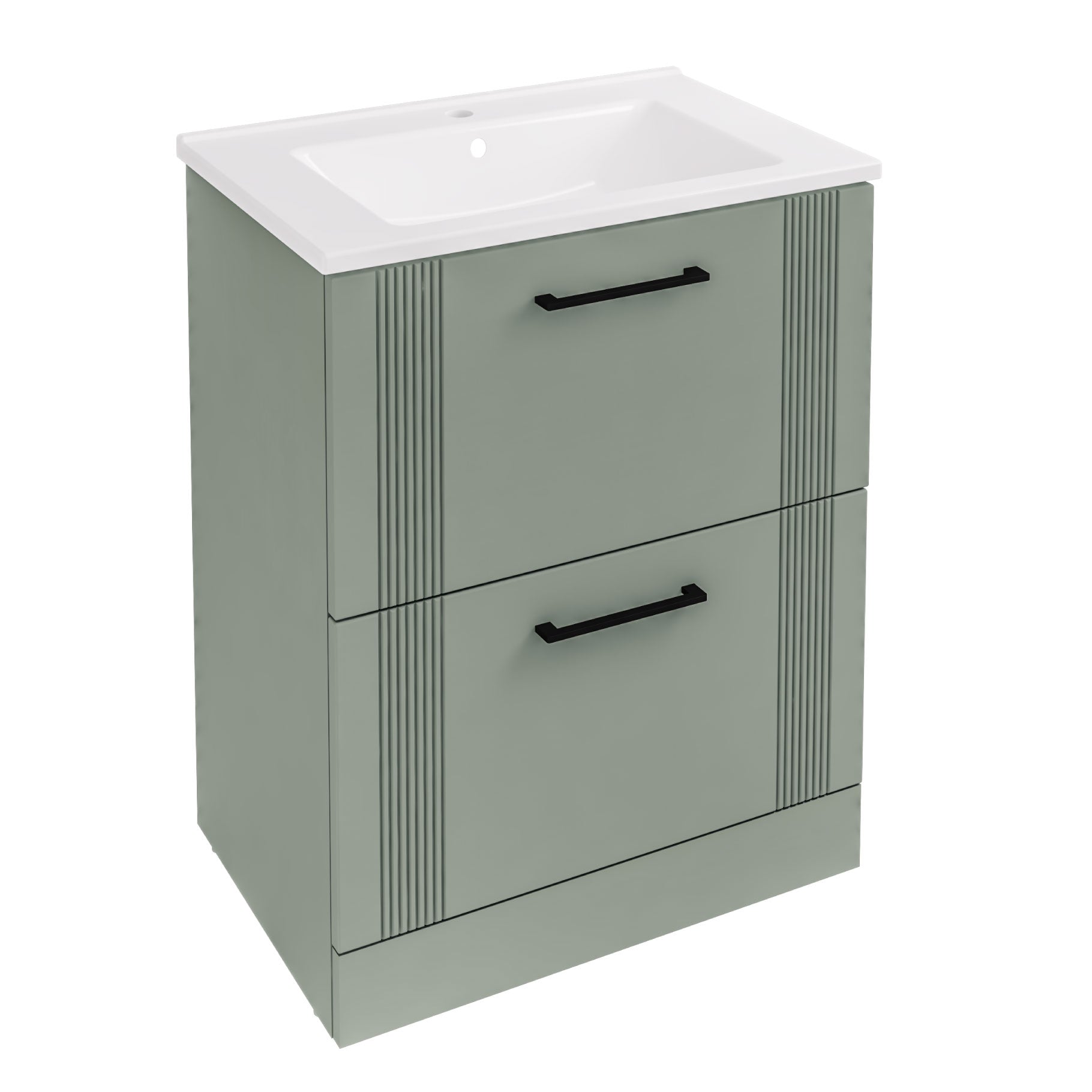 Eastbrook Cranham Staand Badmeubel 60x46 Cm Saliegroen