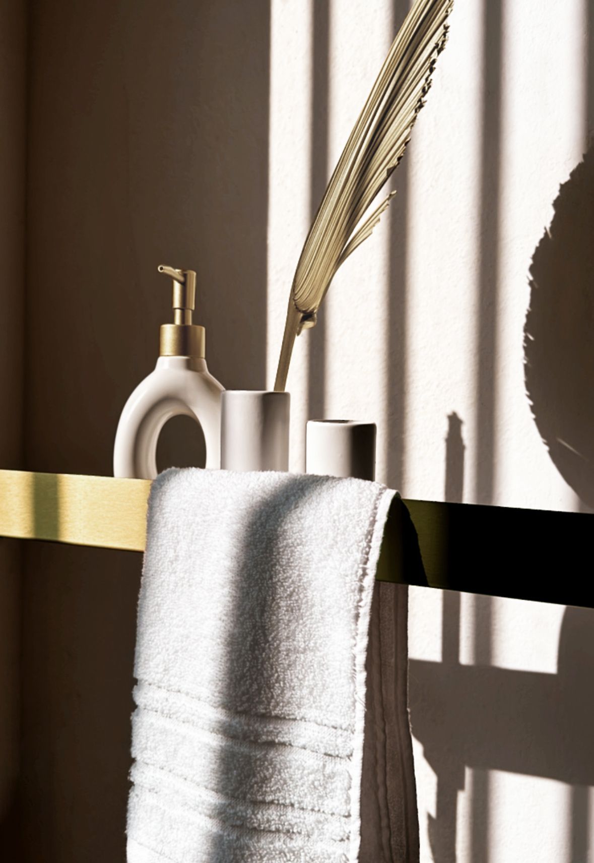 Badkamerplank SF02 60cm gold brush