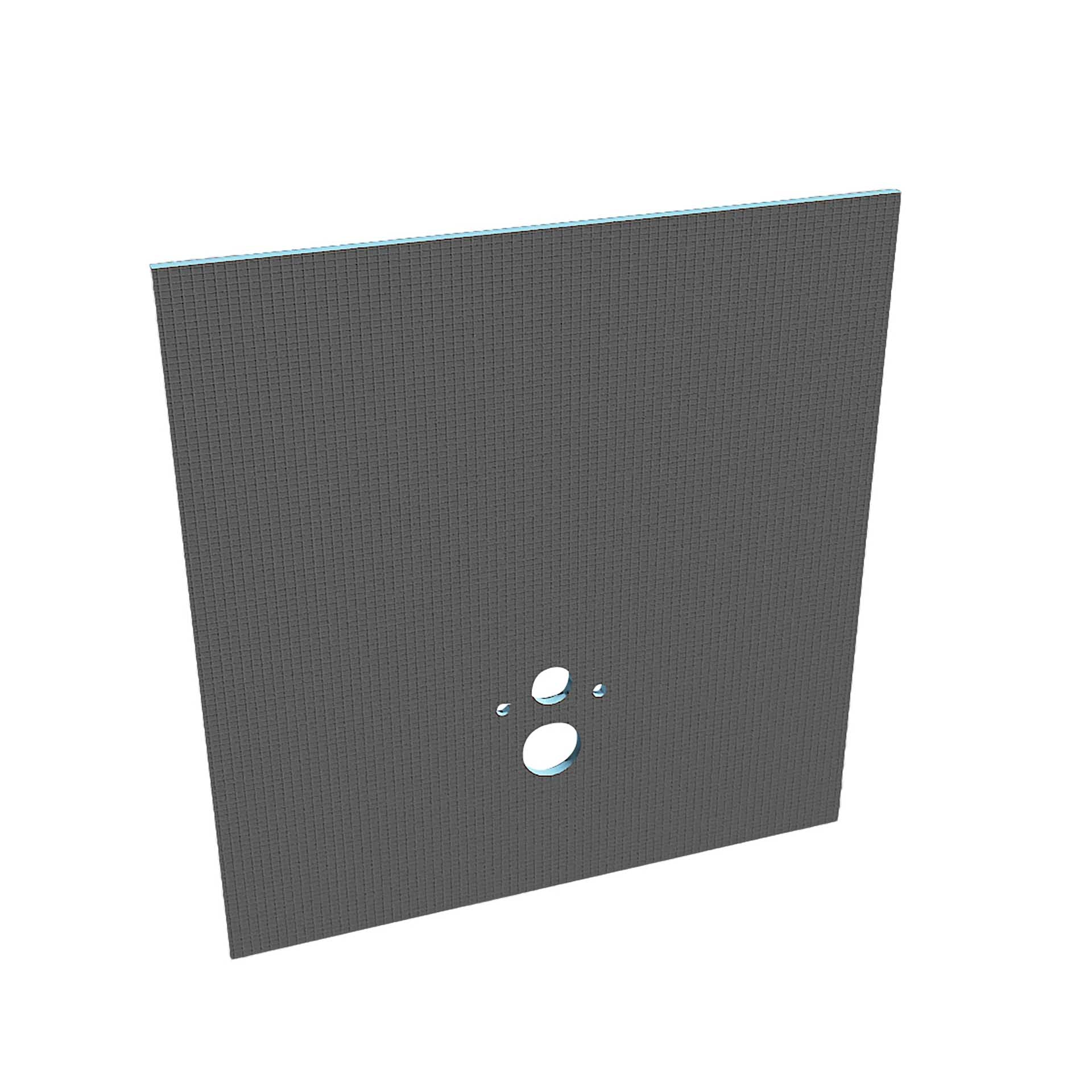 Bouw en isolatieplaat voor hangend toilet 120x130x2 cm