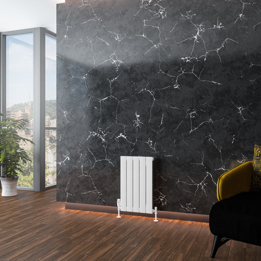 Eastbrook Addington Aluminium Radiator 600 x 366 mm Type 10 - Glans Wit