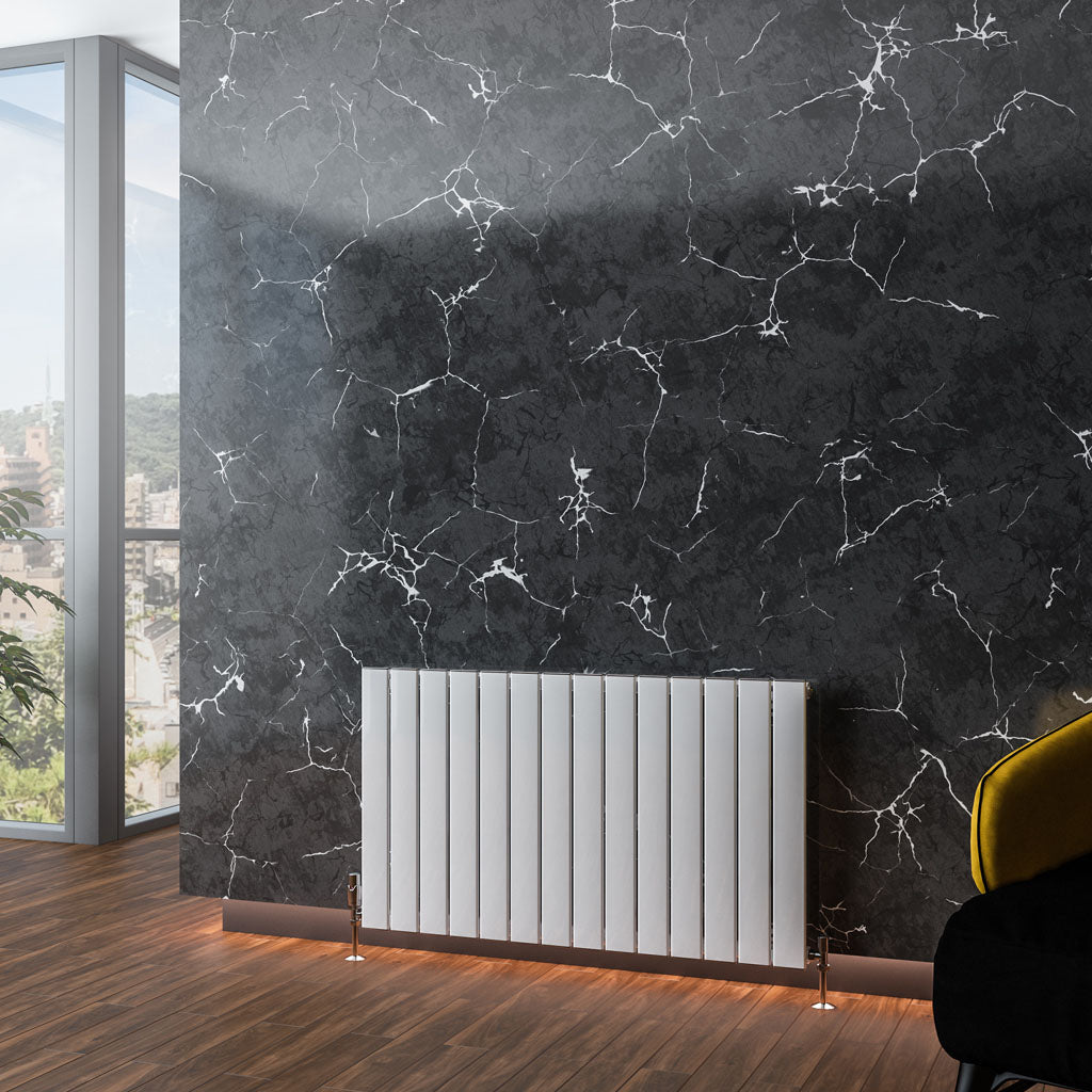 Eastbrook Addington Aluminium Radiator 600 x 1032 mm Type 10 - Glans Wit