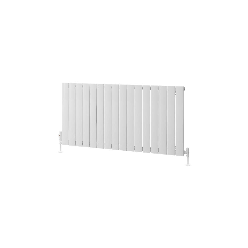 Eastbrook Addington Aluminium Radiator 600 x 1180 mm Type 10 - Glans Wit
