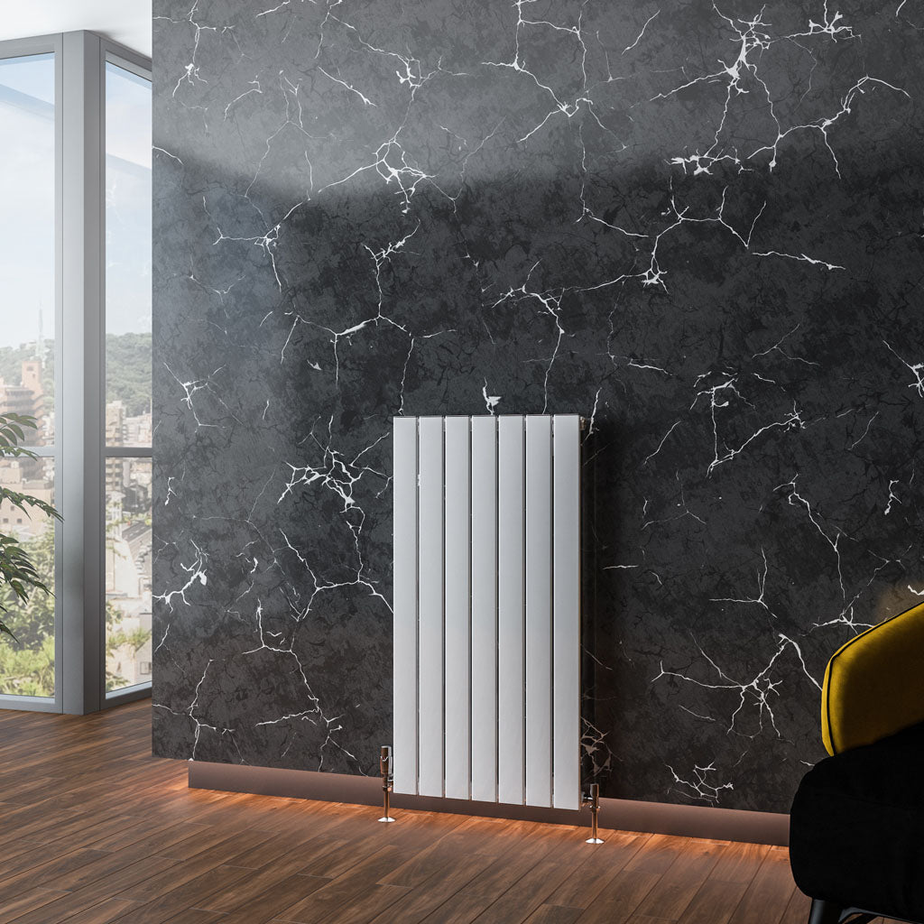 Eastbrook Addington Aluminium Radiator 1000 x 514 mm Type 10 - Glans Wit