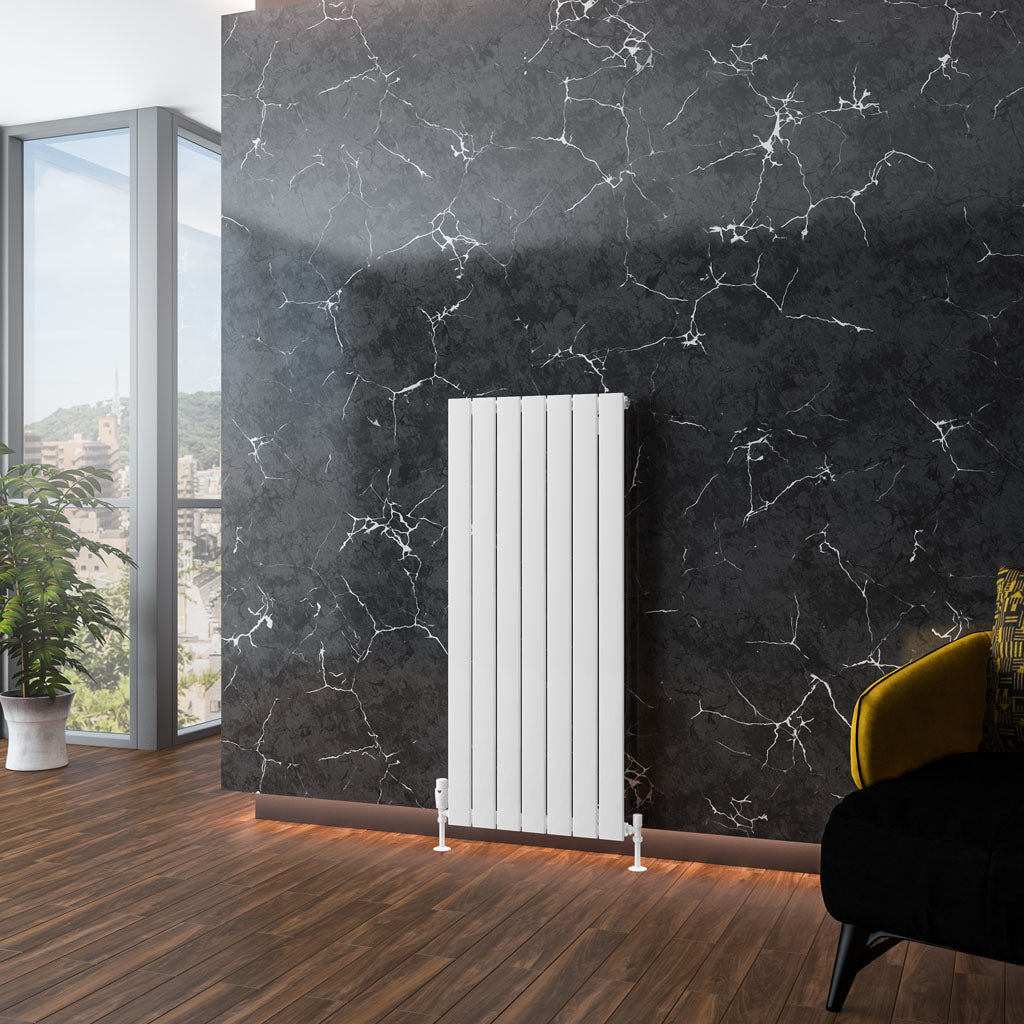 Eastbrook Addington Aluminium Radiator 1200 x 514 mm Type 10 - Glans Wit