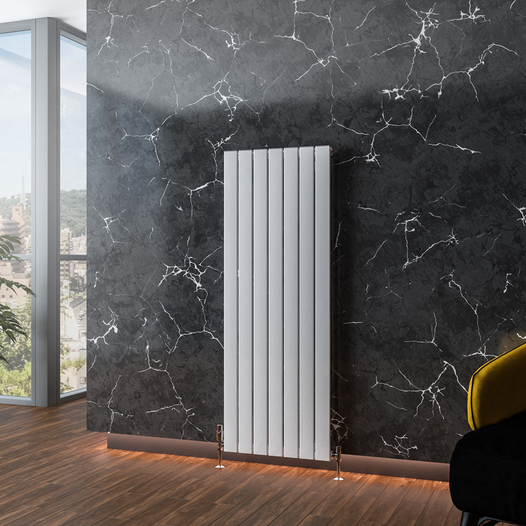 Eastbrook Addington Aluminium Radiator 1400 x 514 mm Type 10 - Glans Wit