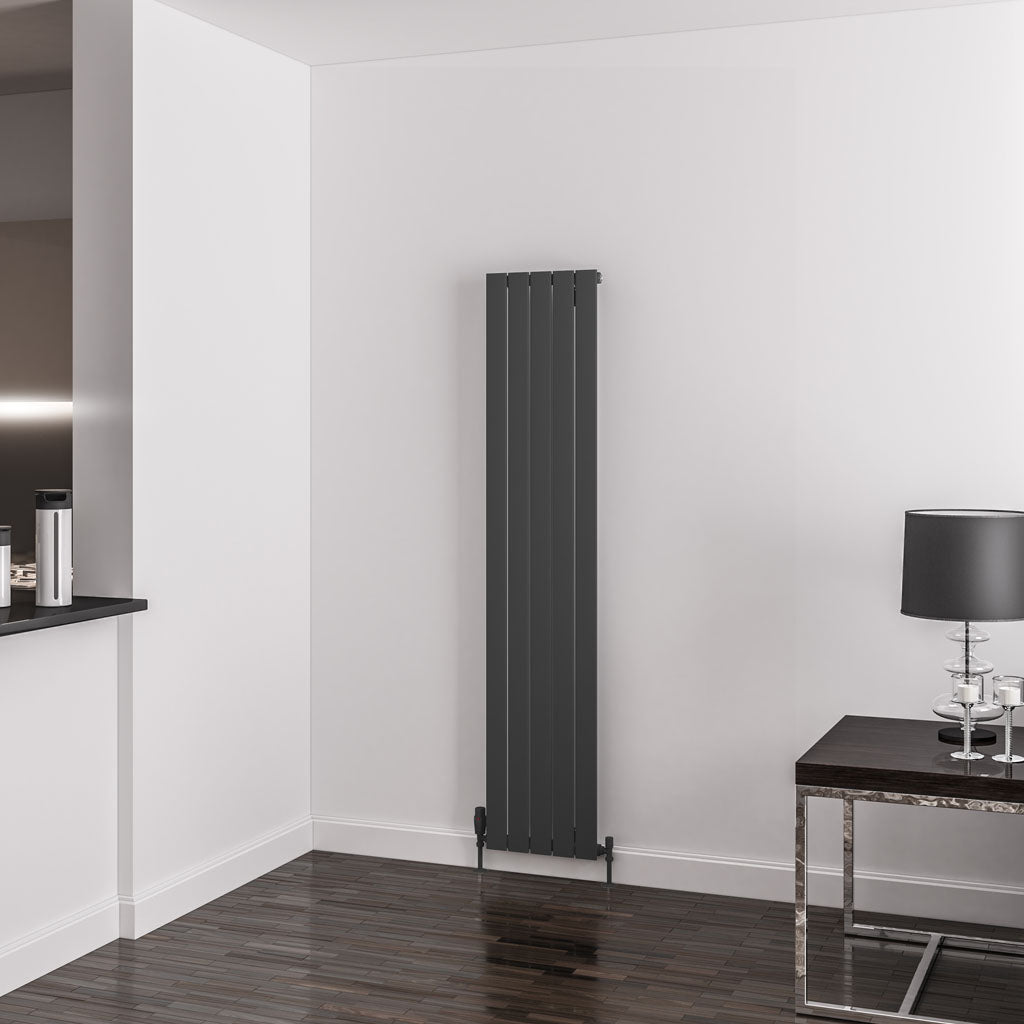 Eastbrook Addington Aluminium Radiator 1800 x 366 mm Type 10 - Mat Antraciet