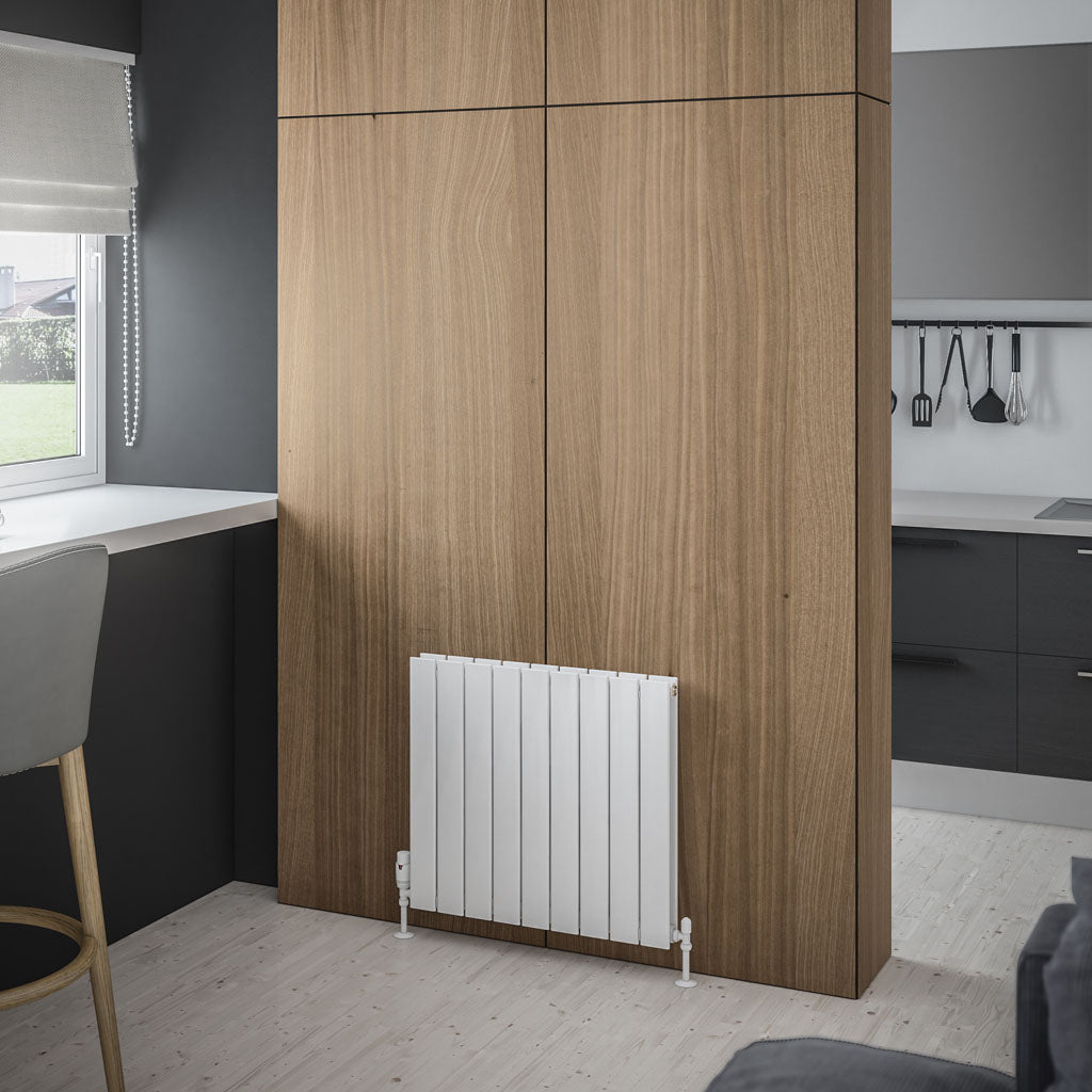 Eastbrook Addington Aluminium Radiator 600 x 662 mm Type 20 - Glans Wit