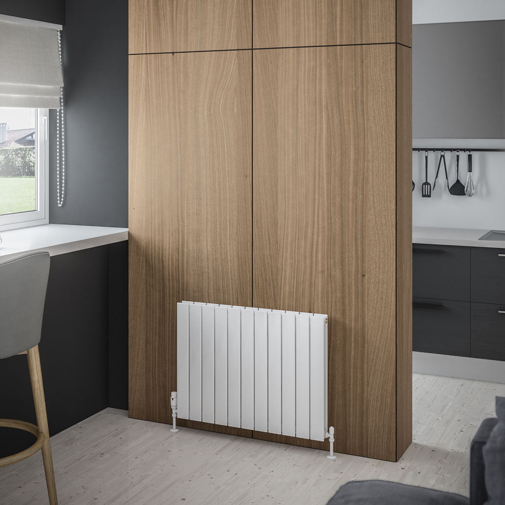 Eastbrook Addington Aluminium Radiator 600 x 810 mm Type 20 - Glans Wit