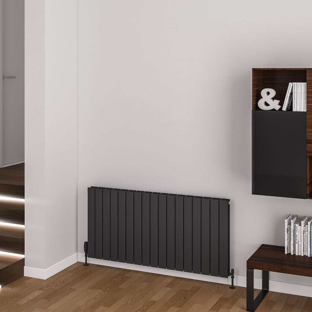 Eastbrook Addington Aluminium Radiator 600 x 1254 mm Type 20 - Mat Antraciet