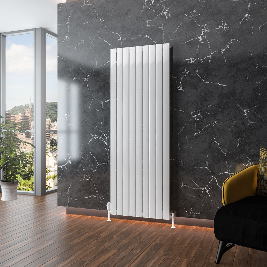 Eastbrook Addington Aluminium Radiator 1800 x 662 mm Type 10 - Glans Wit