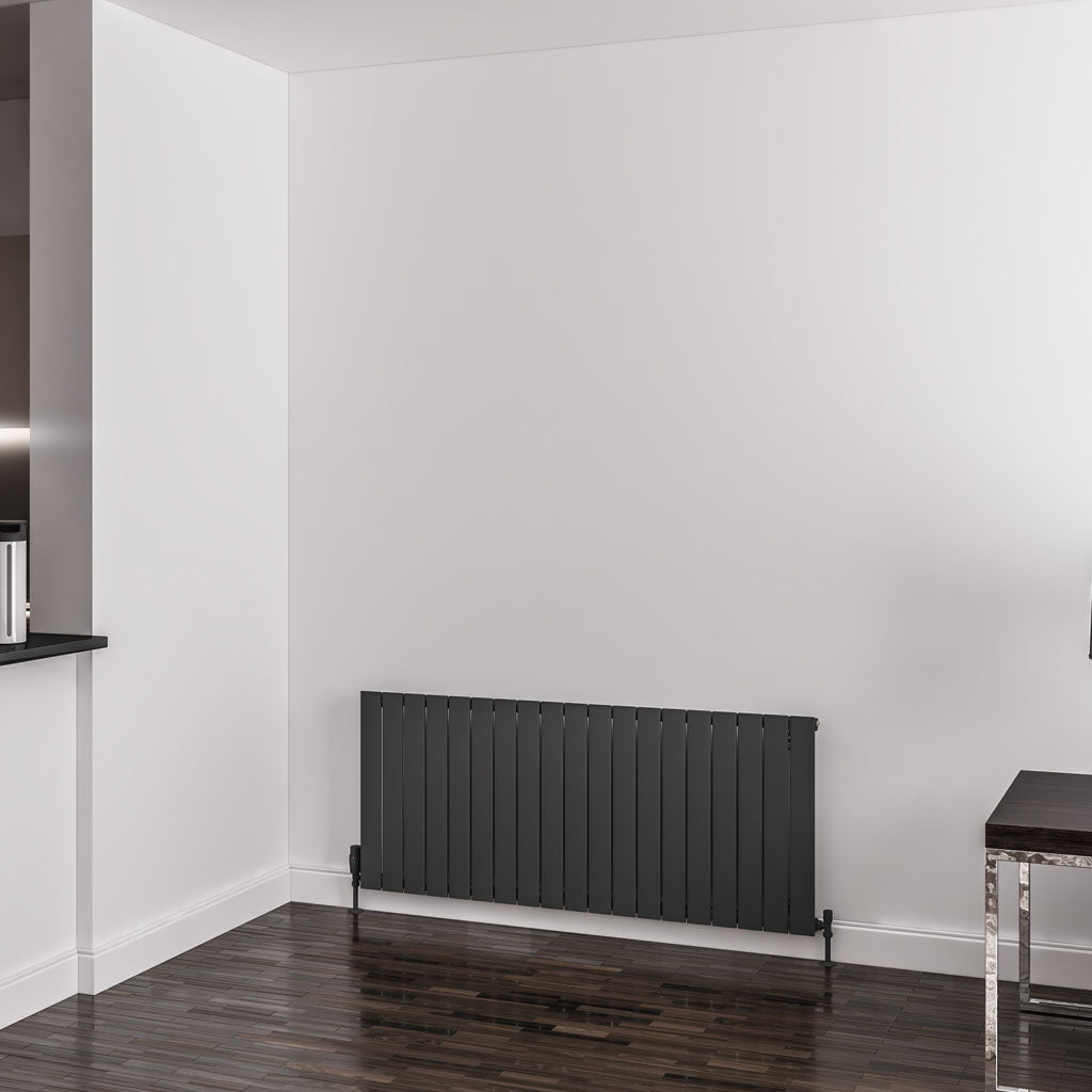Eastbrook Addington Aluminium Radiator 600 x 1402 mm Type 10 - Mat Antraciet