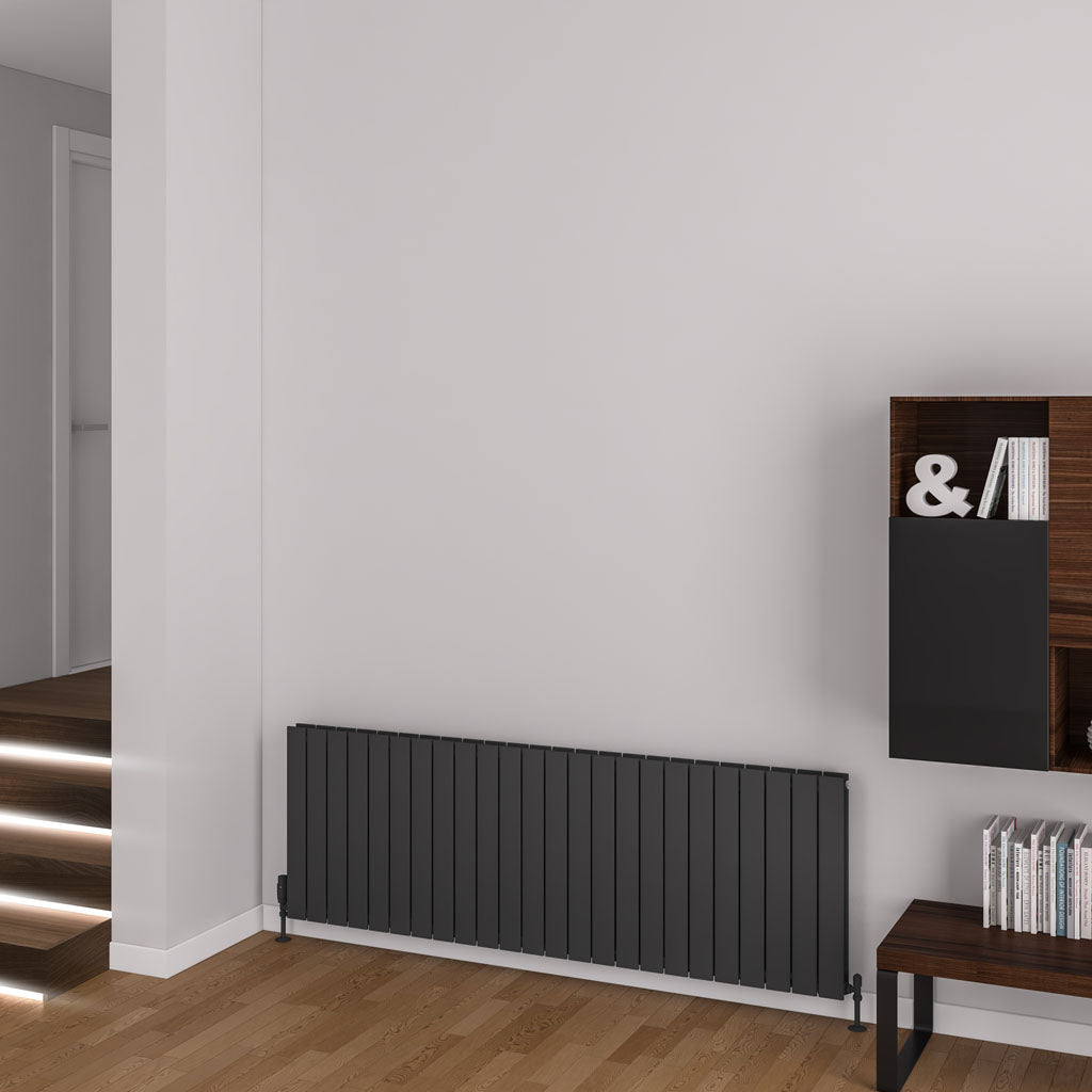 Eastbrook Addington Aluminium Radiator 600 x 1772 mm Type 20 - Mat Antraciet