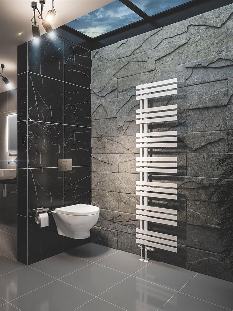 Eastbrook Hurley handdoekradiator 50x180 cm 750W Mat Wit