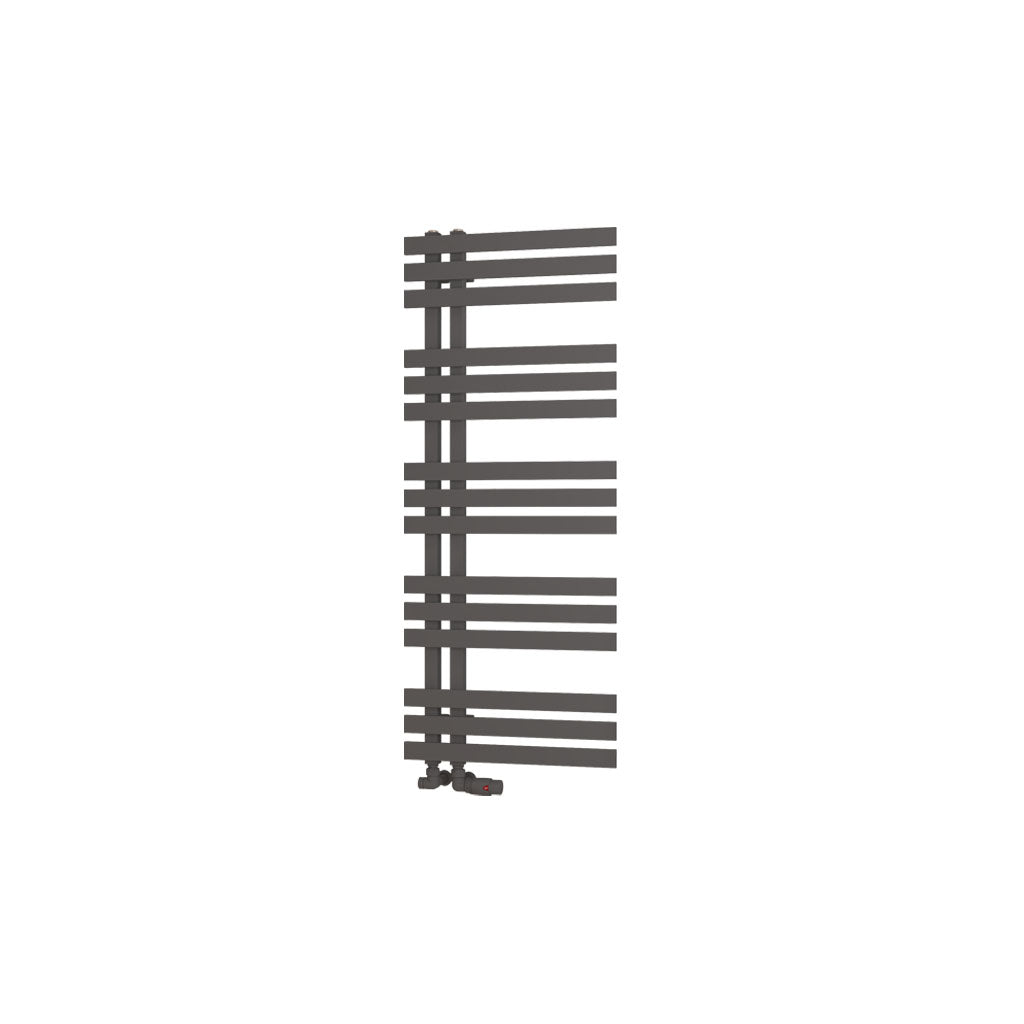 Eastbrook Hurley handdoekradiator 50x120 cm 600W Mat Antraciet