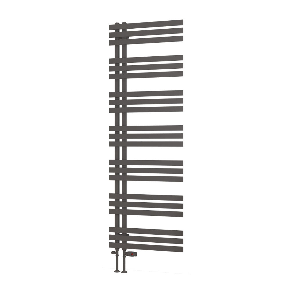 Eastbrook Hurley handdoekradiator 60x180 cm 750W Mat Antraciet