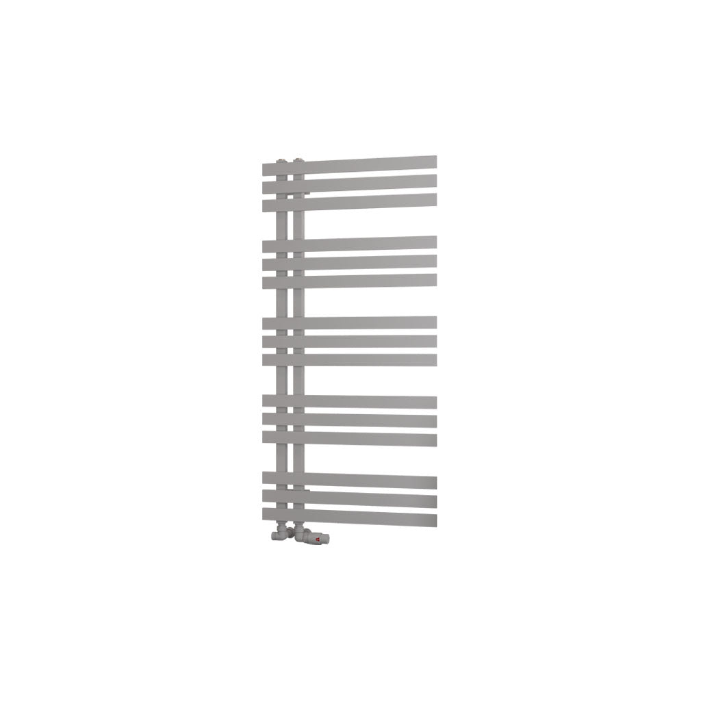 Eastbrook Hurley handdoekradiator 60x120 cm 600W Mat Grijs