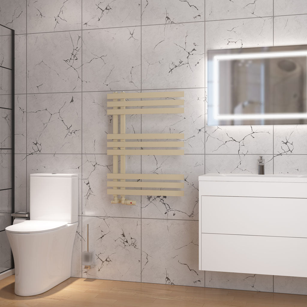 Eastbrook Hurley handdoekradiator 60x80 cm 450W Beige