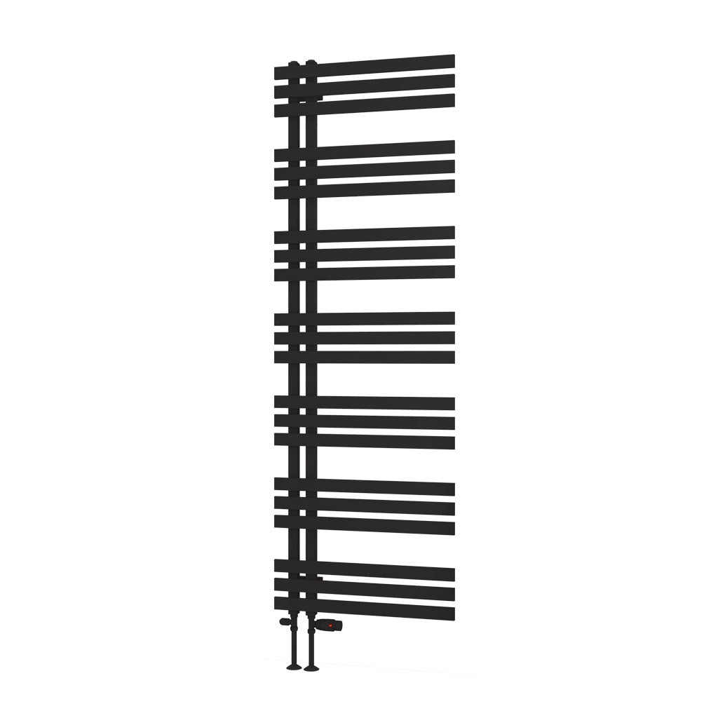 Eastbrook Hurley handdoekradiator 60x180 cm 750W Mat Zwart