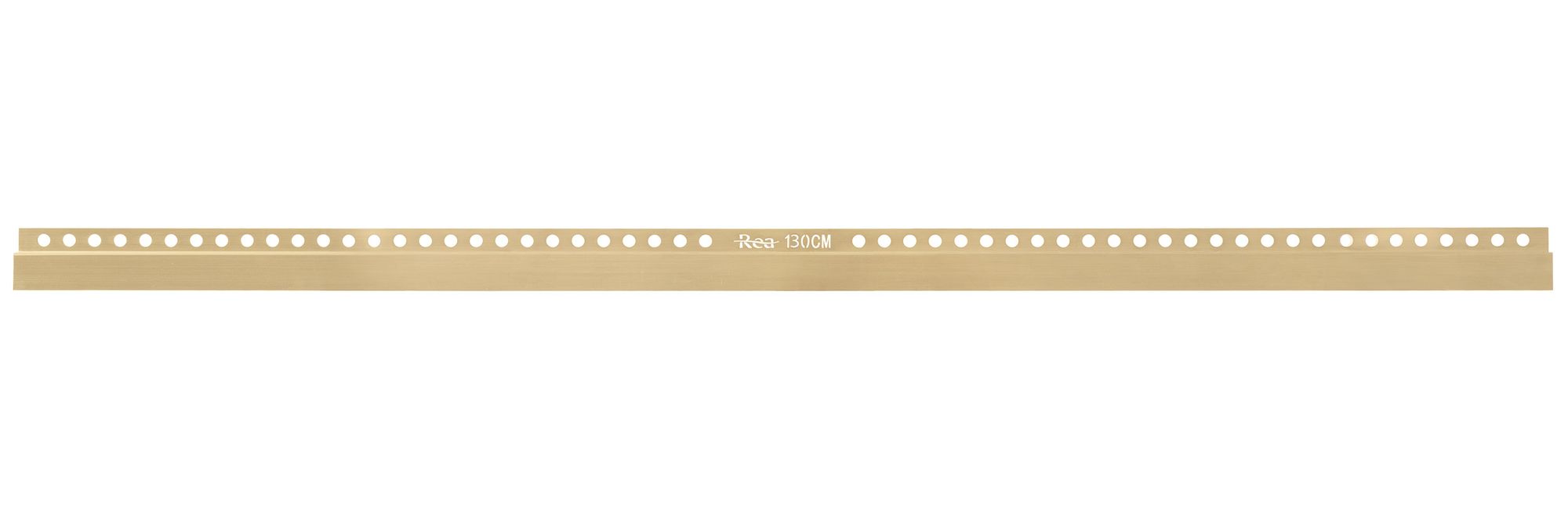 Douchebak profiel 130cm Brush Gold
