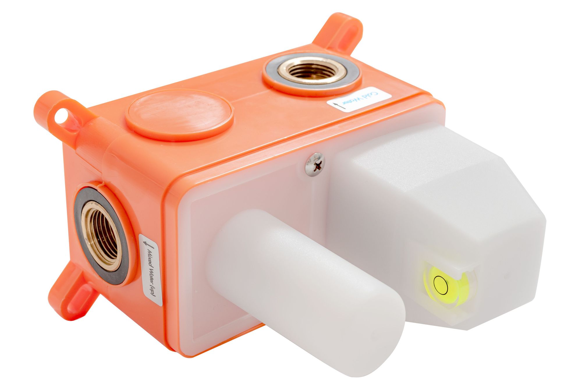Rea Fenix Box inbouw doucheset Glans Goud detailfoto