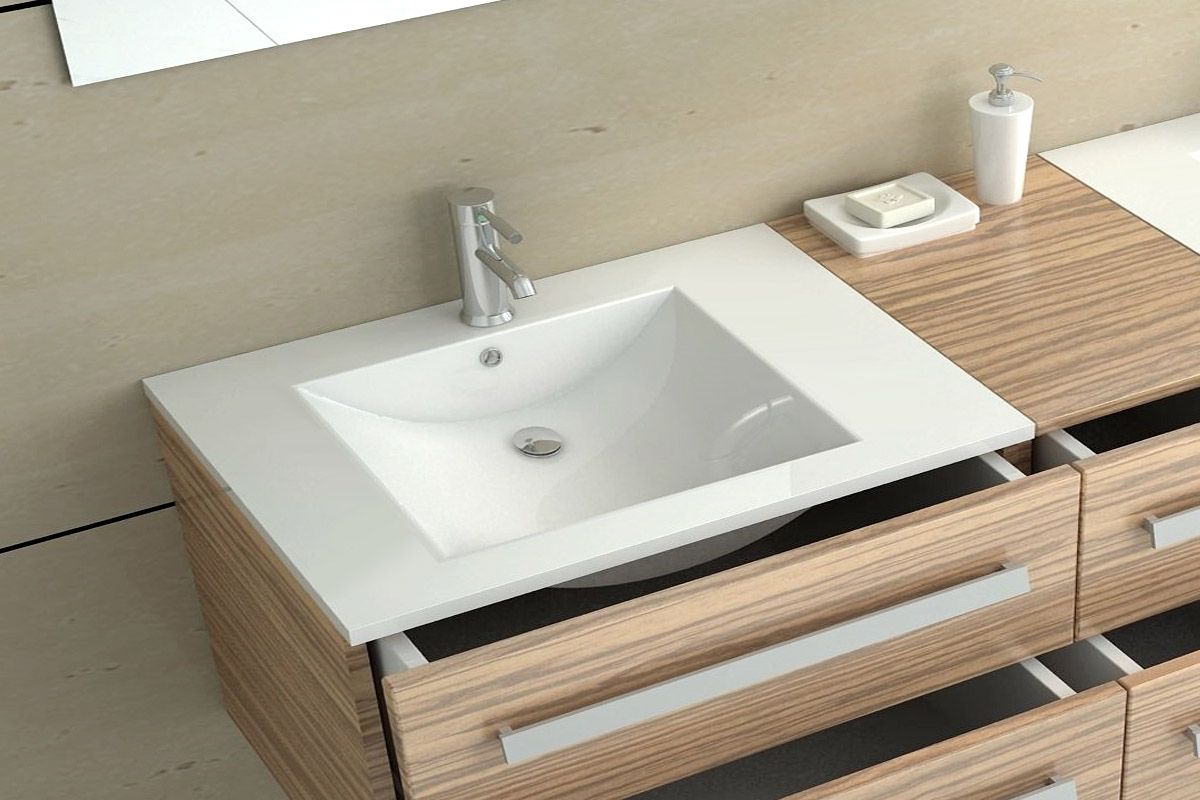Inbouwwastafel Rea Dafne 70