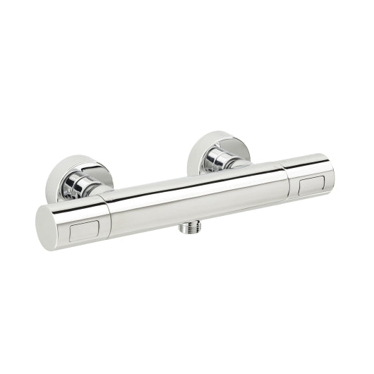 LIVING SPA douche kolom met thermostaat 200 chroom hd staaf – chroom – foto 1