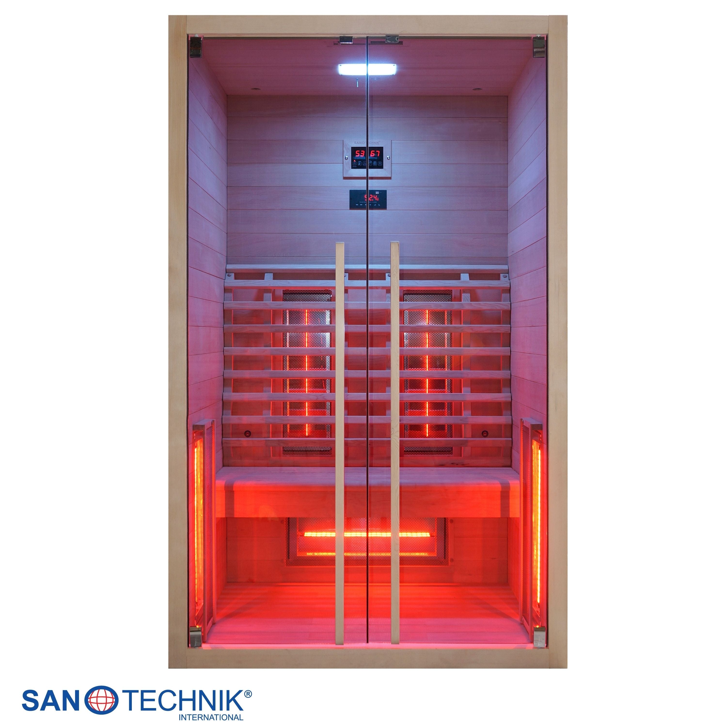 Sanotechnik Ruby 2 Infraroodcabine voor 2 personen 120x100x195 cm