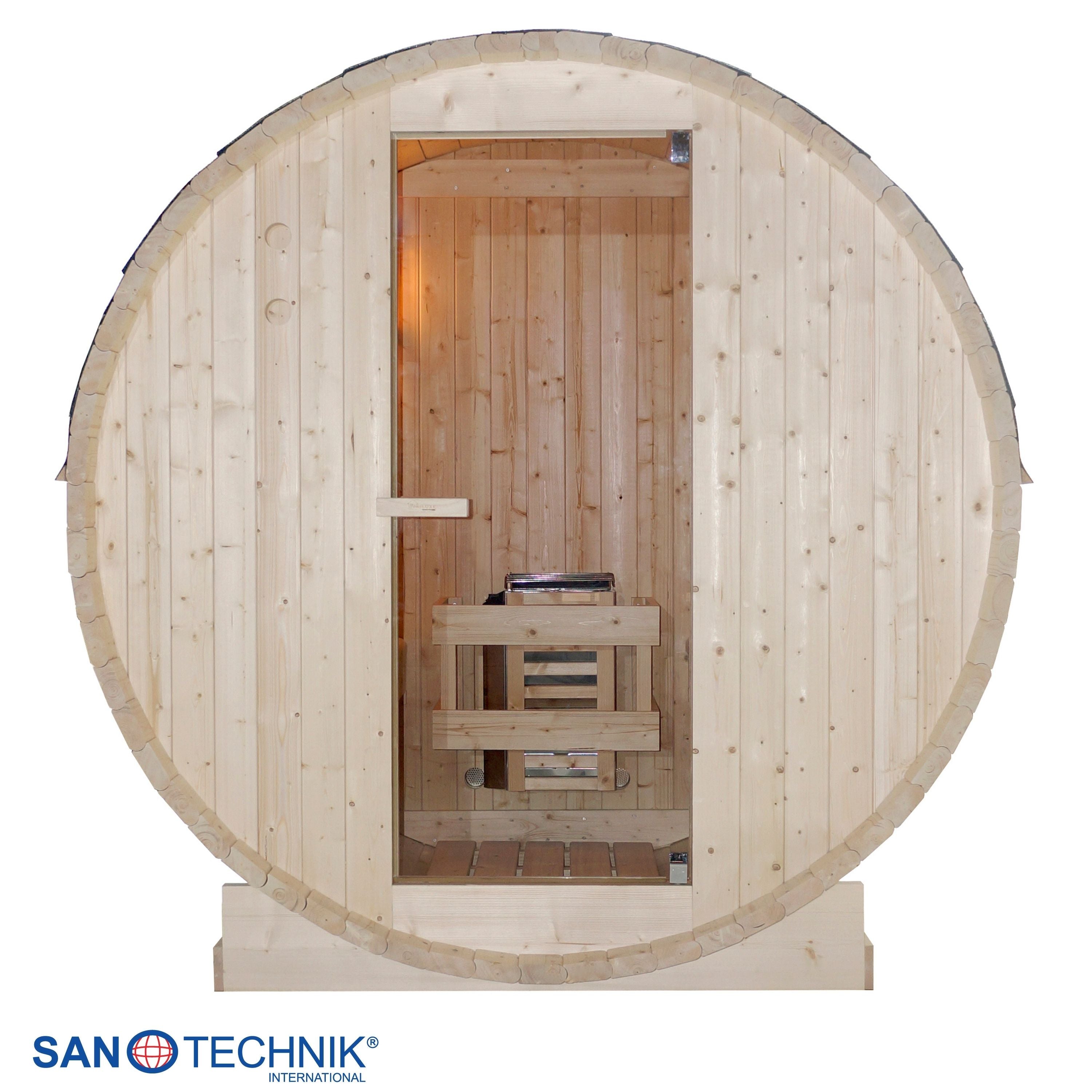 Sanotechnik Tromsö M Buitensauna voor 2 personen 190x120x190 cm