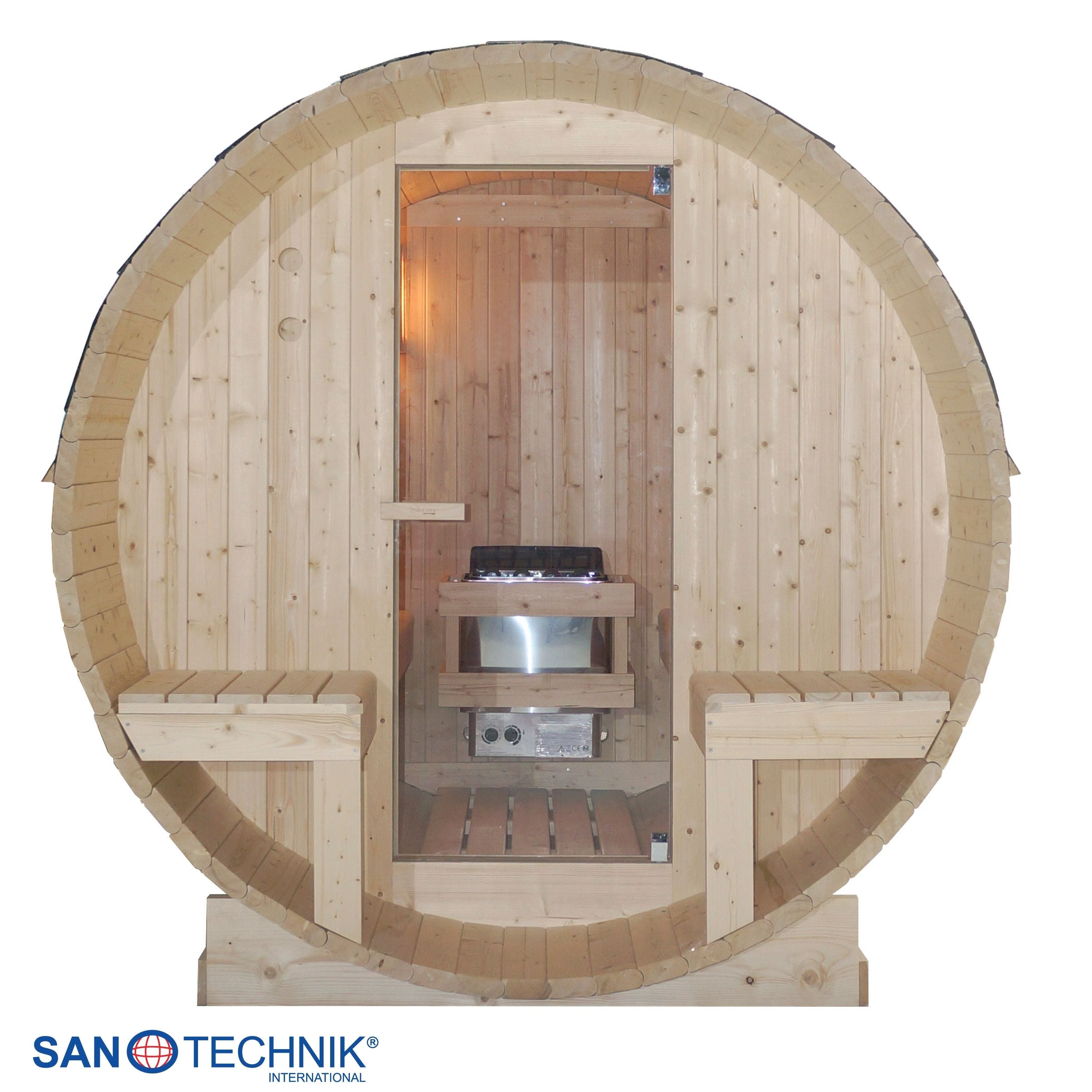 Sanotechnik Bergen Buitensauna voor 6 personen 190x220x190 cm