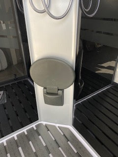 Complete douchecabine met thermostatische kraan Luzi Thermo kitvrij 80x80 / 90x90