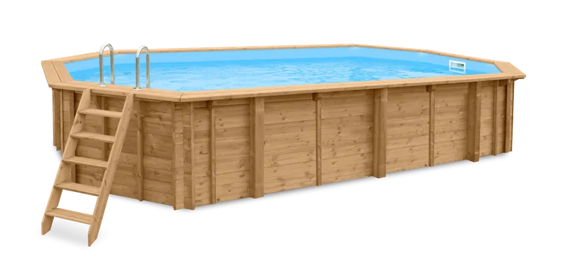 buitenbad Interline Bali Hout — productdetail
