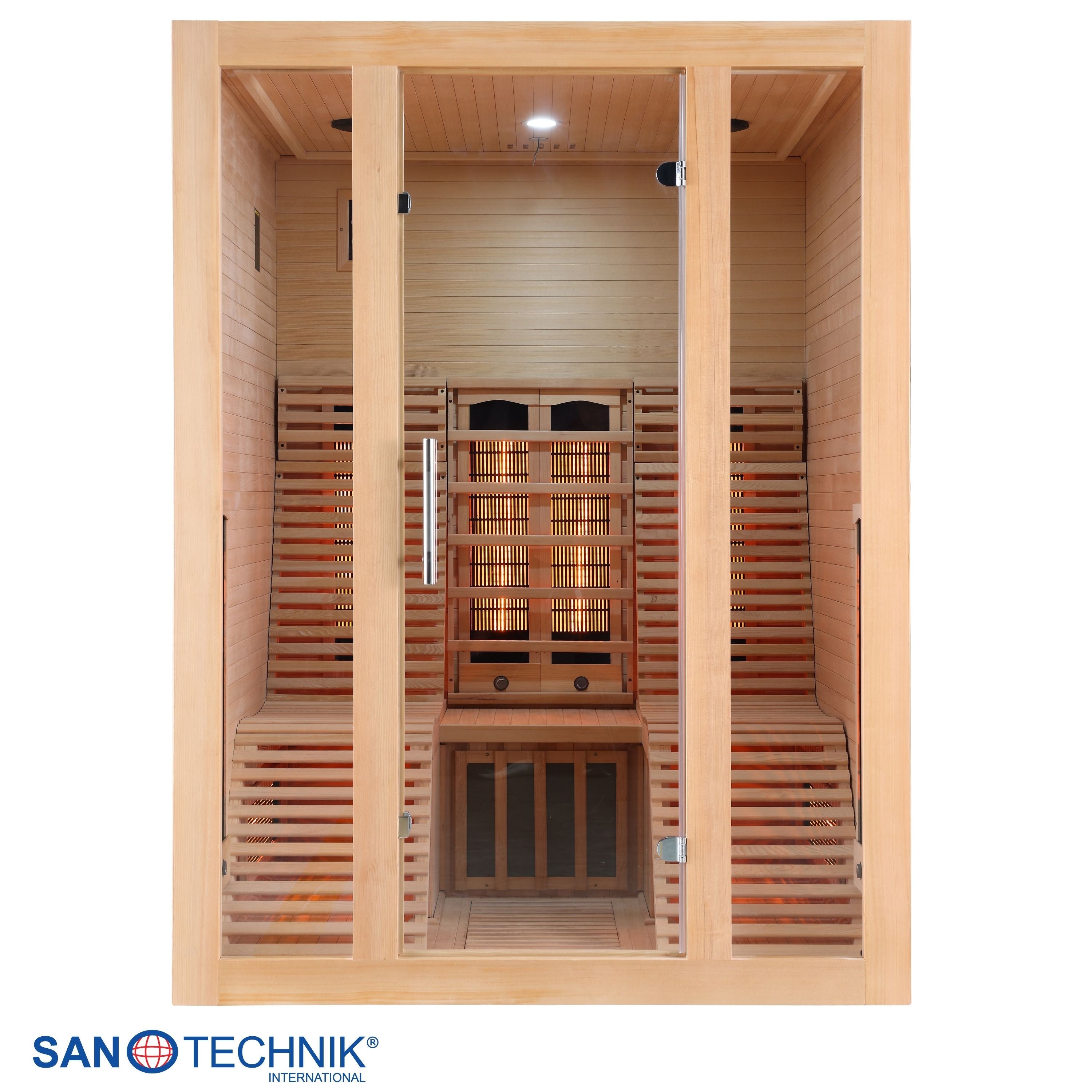 Sanotechnik Oslo Infraroodcabine voor 2 personen 150x150x200 cm