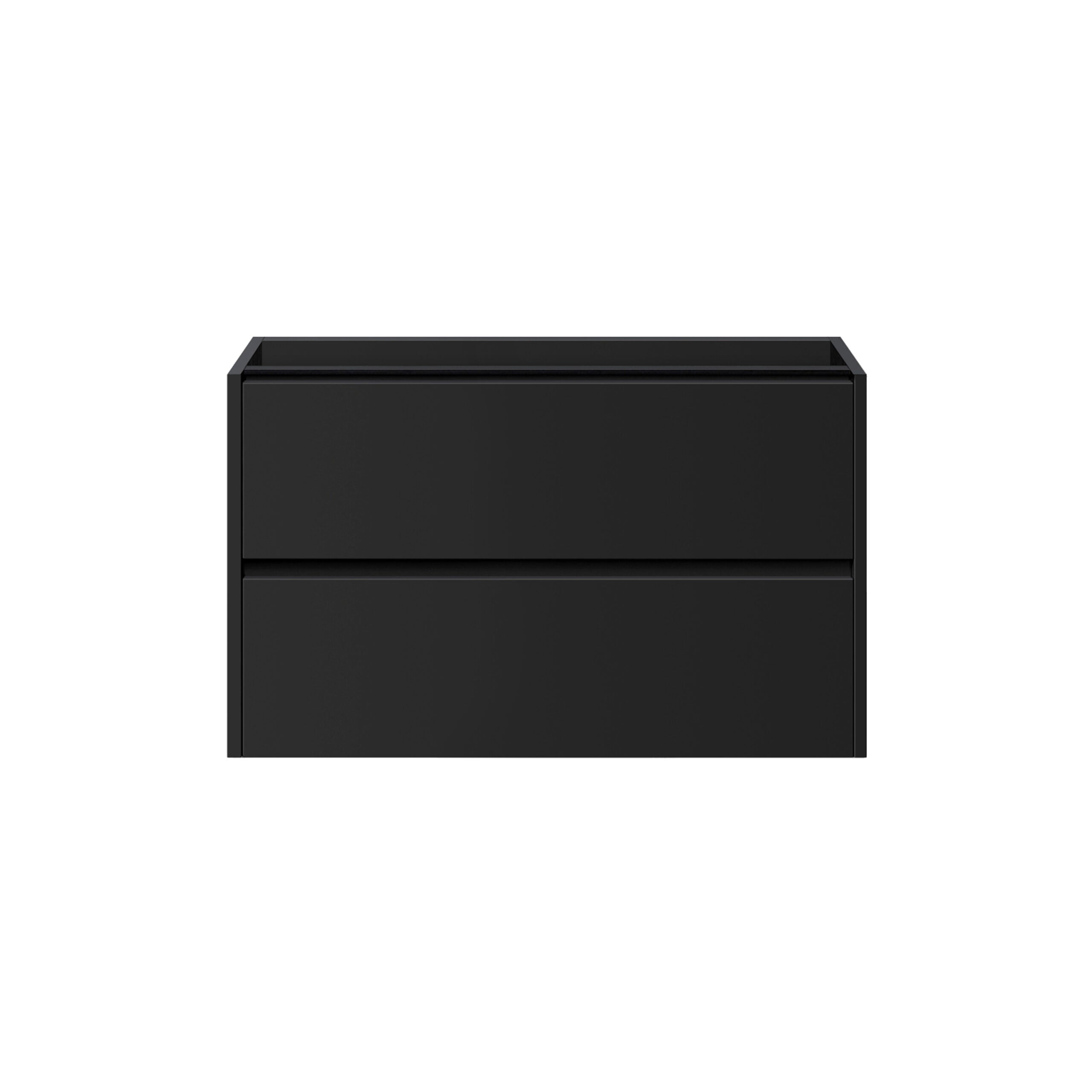 Luzi Wastafel Onderkast Boedapest 80x46 2 Laden Softclose Diverse Kleuren