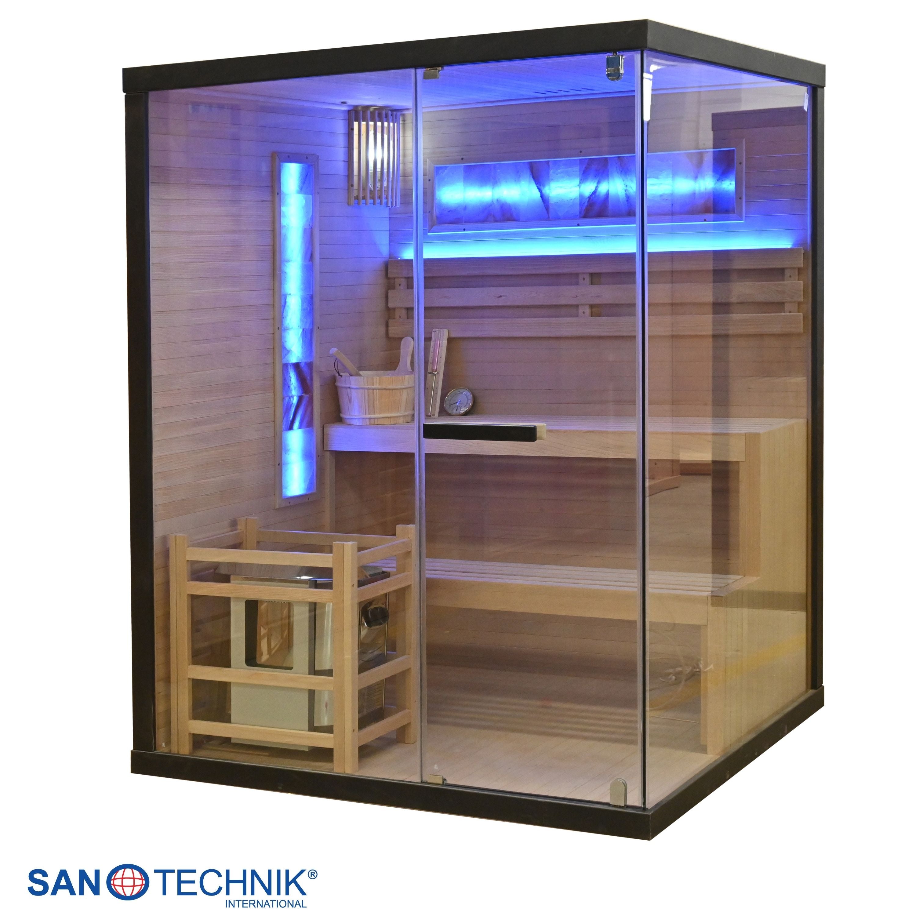 Sanotechnik Luxor 2 Finse Sauna voor 3 personen 150x140x190 cm
