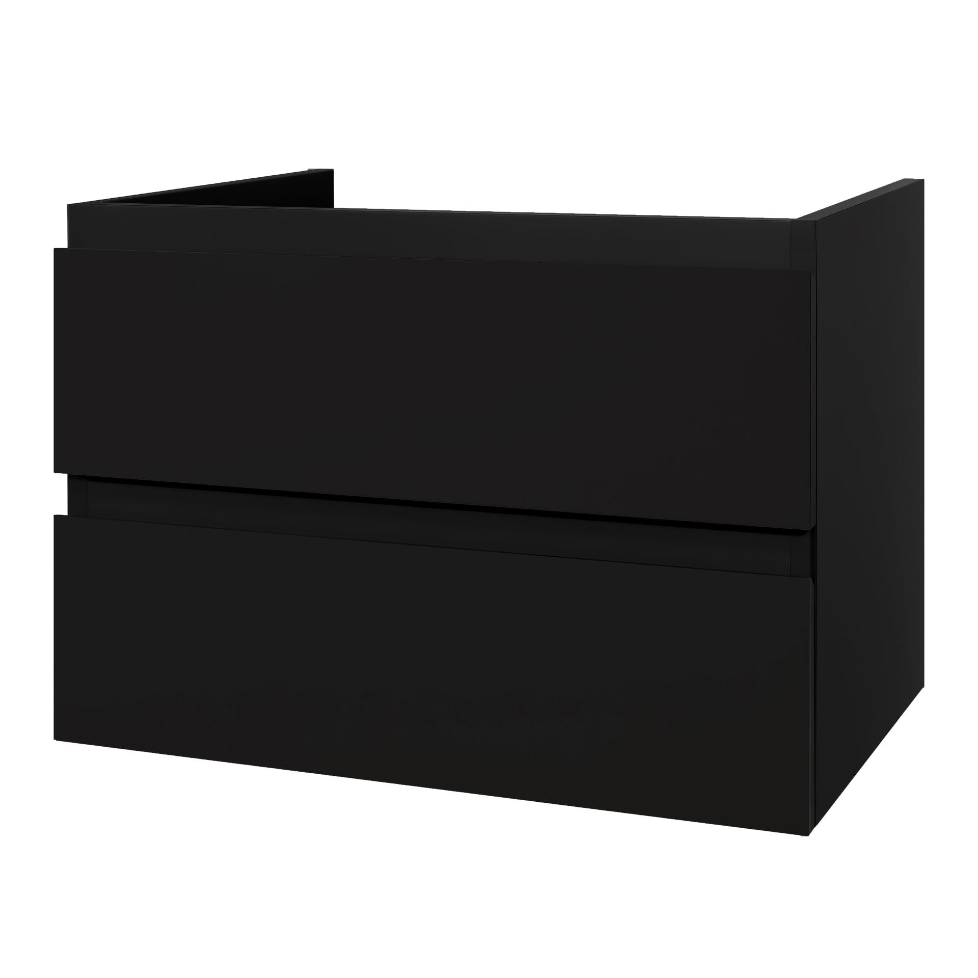 Badmeubel Wastafelkast Sally 80 x 45 2 softclose laden zonder greep